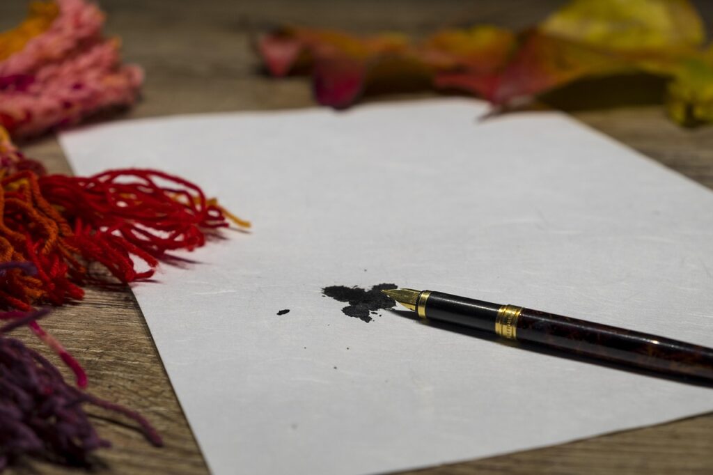 ink pen, writing implement, write, writing utensil, fountain pen, paper, letter, communication, communicate, contact